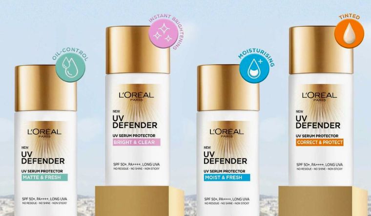 Kem chống nắng kiềm dầu bảo vệ da chống lão hóa L’Oreal Paris UV Defender 50ml​